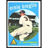 1959 Topps #296 Ernie Broglio