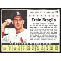 1961 Post Box #179 Ernie Broglio