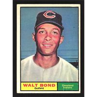 1961 Topps #334 Walt Bond