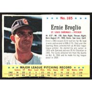 1963 Post #165 Ernie Broglio