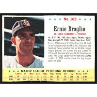 1963 Post #165 Ernie Broglio