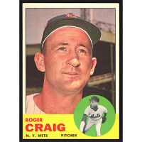 1963 Topps #197 Roger Craig