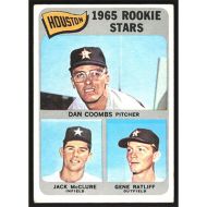 1965 Topps #553 D. Coombs/J. McClure/G. Ratliff Rookie Stars