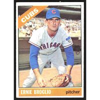 1966 Topps #423 Ernie Broglio