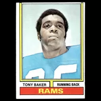 1974 Topps #311 Tony Baker