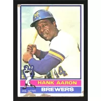 1976 Topps #550 Hank Aaron