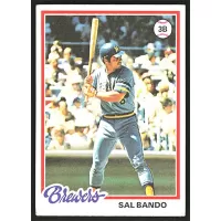 1978 Topps #265 Sal Bando