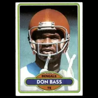 1980 Topps #213 Don Bass