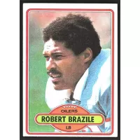 1980 Topps #79 Robert Brazile