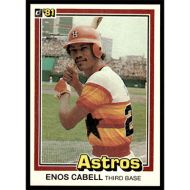 1981 Donruss #138 Enos Cabell