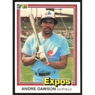 1981 Donruss #212 Andre Dawson