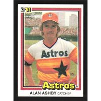 1981 Donruss #259 Alan Ashby