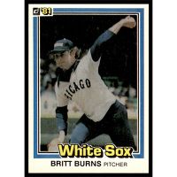 1981 Donruss #279 Britt Burns