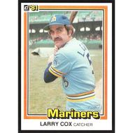 1981 Donruss #285 Larry Cox