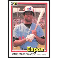 1981 Donruss #332 Warren Cromartie