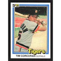 1981 Donruss #367 Tim Corcoran