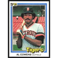 1981 Donruss #369 Al Cowens