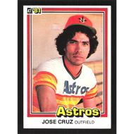 1981 Donruss #383 Jose Cruz