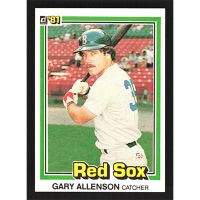 1981 Donruss #455 Gary Allenson