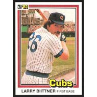 1981 Donruss #515 Larry Biittner