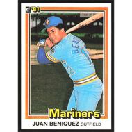 1981 Donruss #518 Juan Beniquez