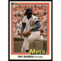 1981 Donruss #524 Ray Burris