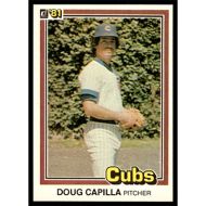 1981 Donruss #587 Doug Capilla