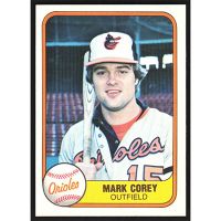 1981 Fleer #193 Mark Corey