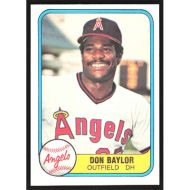 1981 Fleer #271 Don Baylor