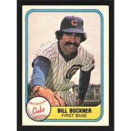 1981 Fleer #292 Bill Buckner