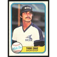 1981 Fleer #341 Todd Cruz