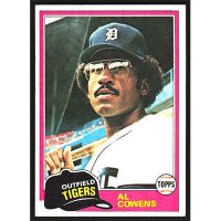 1981 Topps #123 Al Cowens