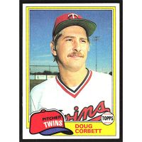 1981 Topps #162 Doug Corbett