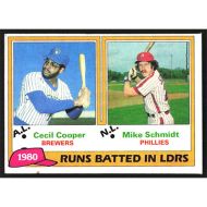 1981 Topps #3 C. Cooper/M. Schmidt League Leaders