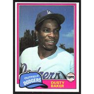 1981 Topps #495 Dusty Baker