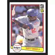 1982 Donruss #336 Dusty Baker