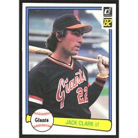 1982 Donruss #46 Jack Clark