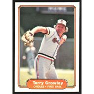 1982 Fleer #160 Terry Crowley