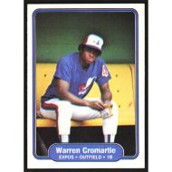 1982 Fleer #186 Warren Cromartie