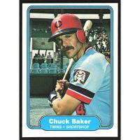 1982 Fleer #561 Chuck Baker