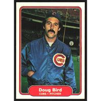 1982 Fleer #586 Doug Bird