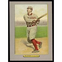 1982 Galasso 1910-11 T3 Turkey Red Reprint #4 Roger Bresnahan