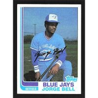 1982 Topps #254 Jorge Bell