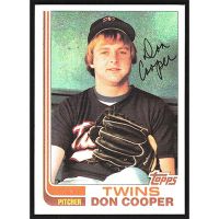 1982 Topps #409 Don Cooper