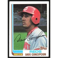 1982 Topps #660 Dave Concepcion