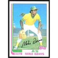 1982 Topps #671 Mike Davis