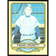 1983 Galasso '69 Seattle Pilots #20 Frank Crosetti