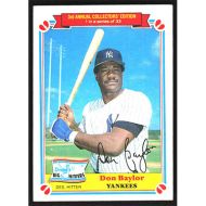 1983 Topps Drake's Big Hitters #1 Don Baylor