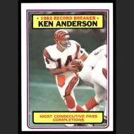 1983 Topps #1 Ken Anderson Record Breaker