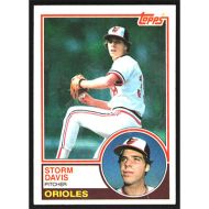 1983 Topps #268 Storm Davis